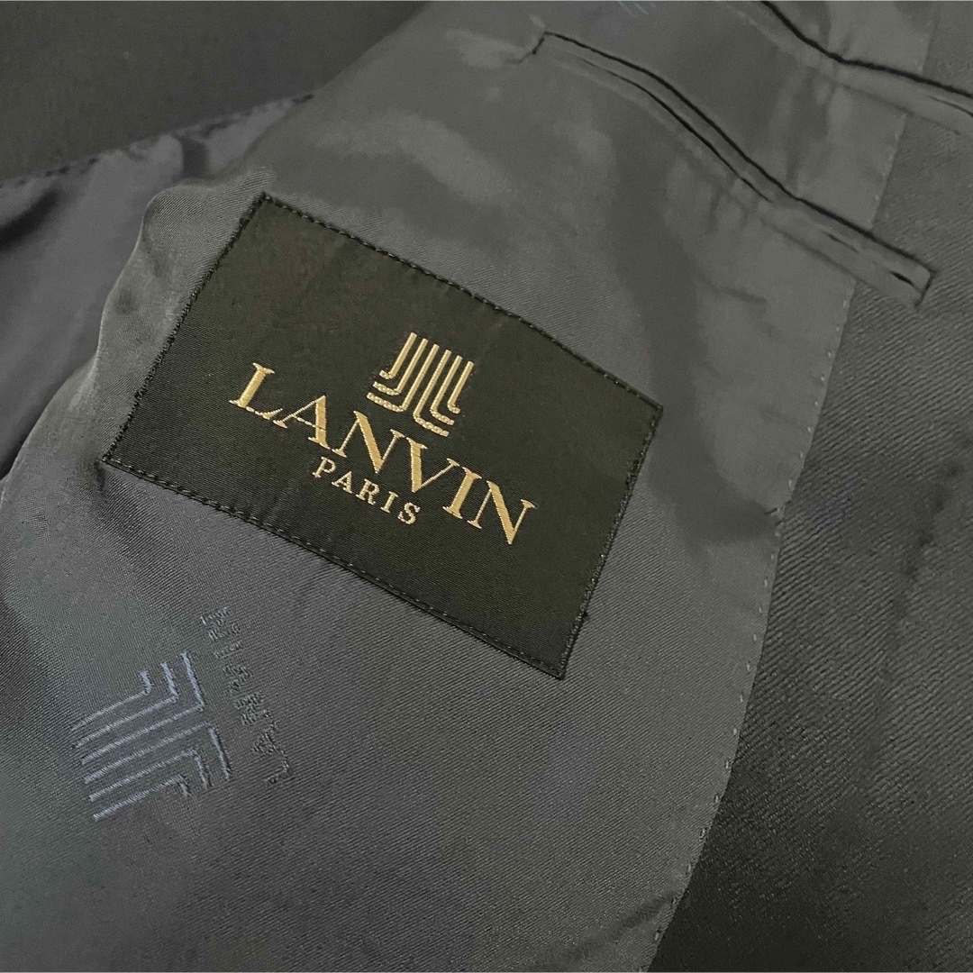 良品　LANVIN ダブル　セットアップ　ウールテーラード　菅田将暉　スーツ　M