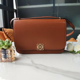 極美品□21AW LOEWE/ロエベ H526Y14K89 フィッシュ クルーネック 薄手 ロングスリーブニット/セーター ブラック L イタリア製 正規品