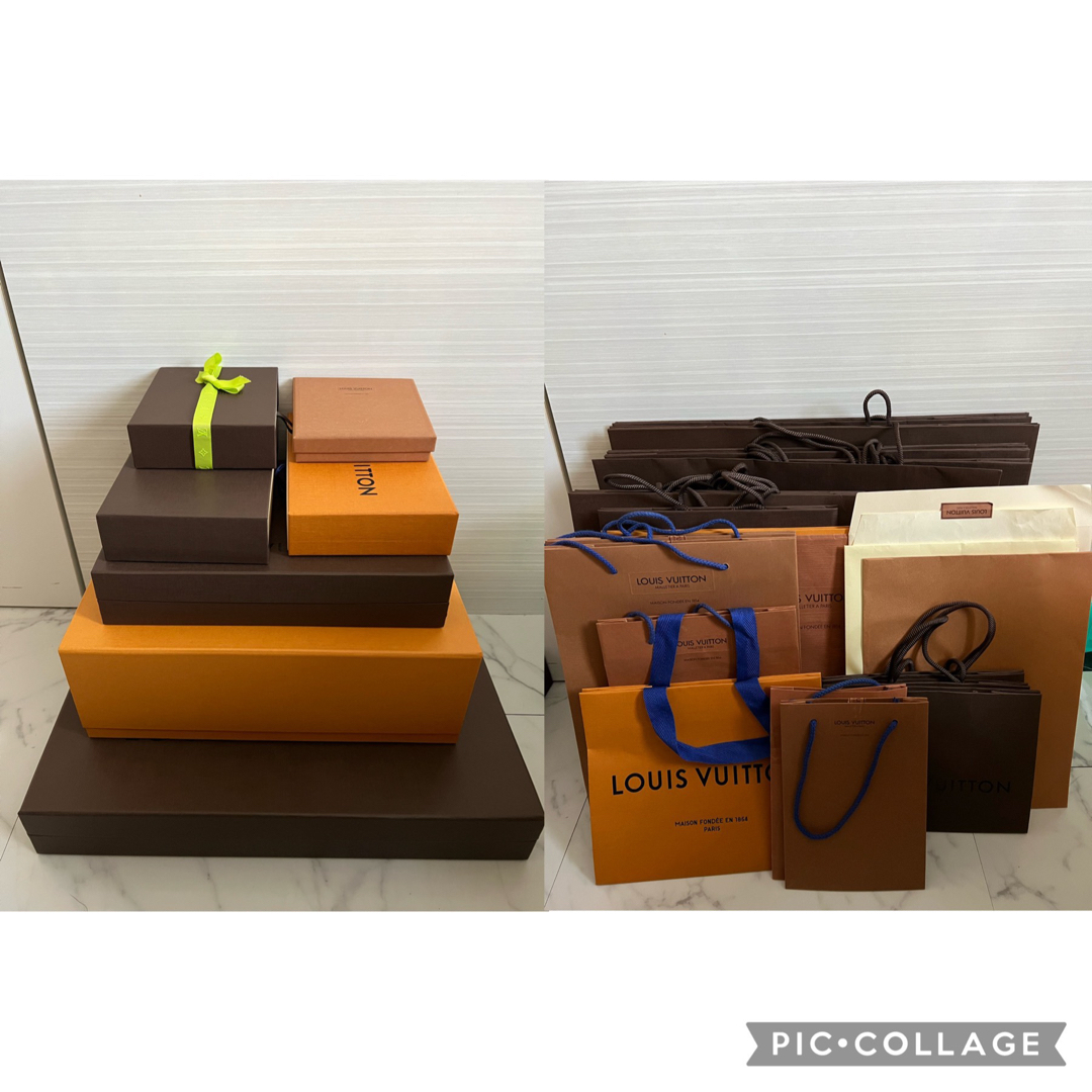 LOUIS VUITTON - 本日のみ値下げ ルイヴィトン 正規品 箱 ショップ袋