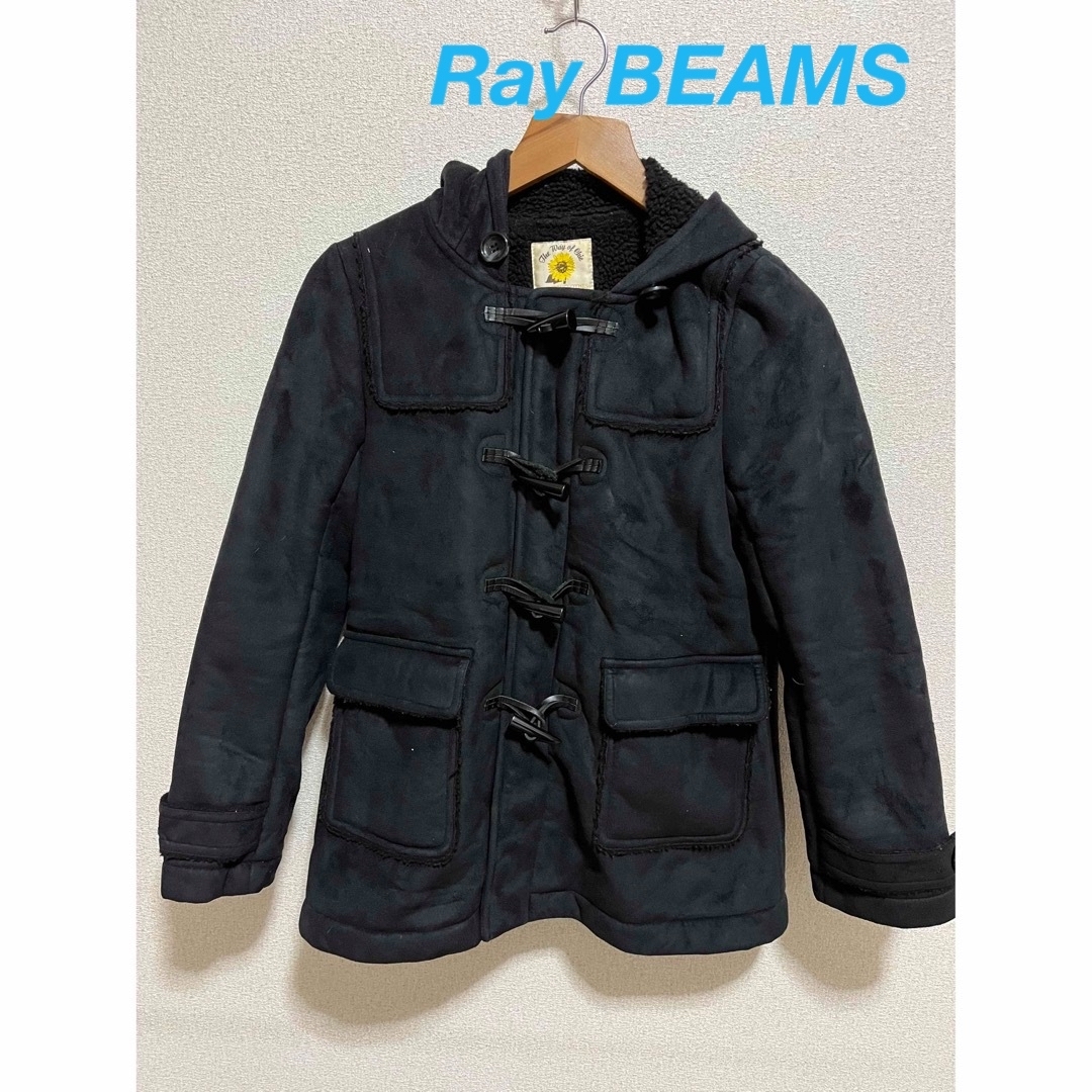 Ray BEAMS(レイビームス)のダッフルコート　レイビームス　Mサイズ　アウター　コート レディースのジャケット/アウター(ダッフルコート)の商品写真