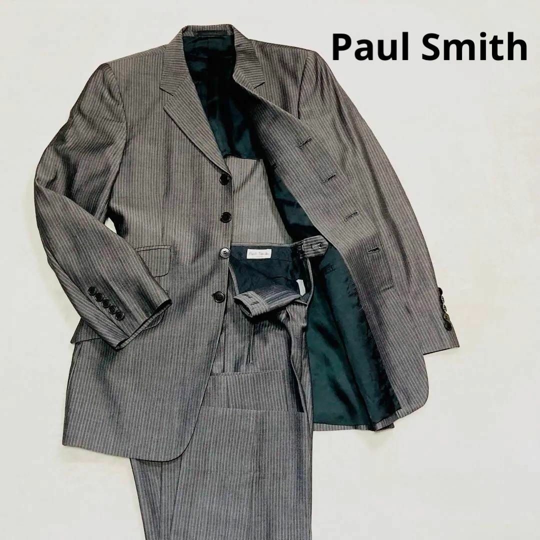 希少】Paul Smith ポールスミス セットアップ スーツ Mサイズ 4釦の ...