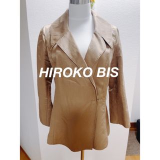 ヒロコビス(HIROKO BIS)の【HIROKO BIS】ヒロコビス　ジャケット　アウター　薄め(テーラードジャケット)