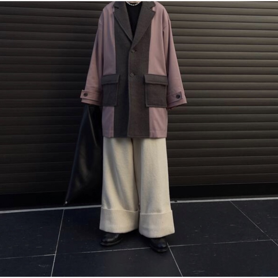 LOUIS QUATORZE(ルイカトーズ)のQuatorze mohair coat メンズのジャケット/アウター(ステンカラーコート)の商品写真
