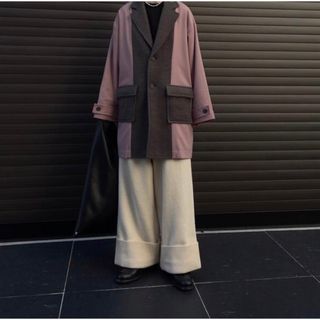 ルイカトーズ(LOUIS QUATORZE)のQuatorze mohair coat(ステンカラーコート)