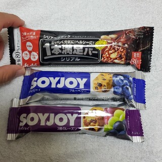 オオツカセイヤク(大塚製薬)のSOYJOY 1本満足バー 3本 まとめ売り(ダイエット食品)