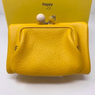 イアパピヨネ(ear PAPILLONNER)の⚠️専用出品⚠️イアパピヨネ 財布 がま口 イエロー 黄色 二つ折り財布(財布)