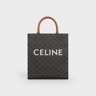 セリーヌ(celine)のセリーヌ新品トリオンフキャンバス スモール バーカバ /キャンパス＆カーフスキン(トートバッグ)