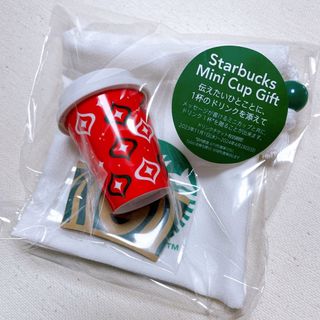 スターバックス(Starbucks)のStarbucks スターバックス ミニカップ RED CUP チケットなし(小物入れ)