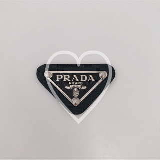 PRADA - プラダ PRADA キーケース レザー ブラック×ピンクベージュ ...