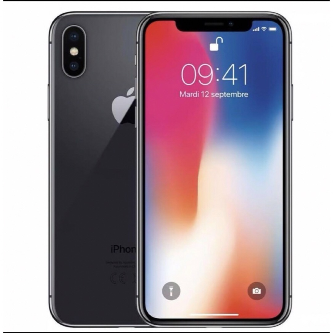 iPhone(アイフォーン)のiPhone X 256GB スマホ/家電/カメラのスマートフォン/携帯電話(スマートフォン本体)の商品写真