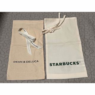 スターバックス(Starbucks)のディーンアンドデルーカ　スターバックス　巾着　ギフトバッグ(その他)