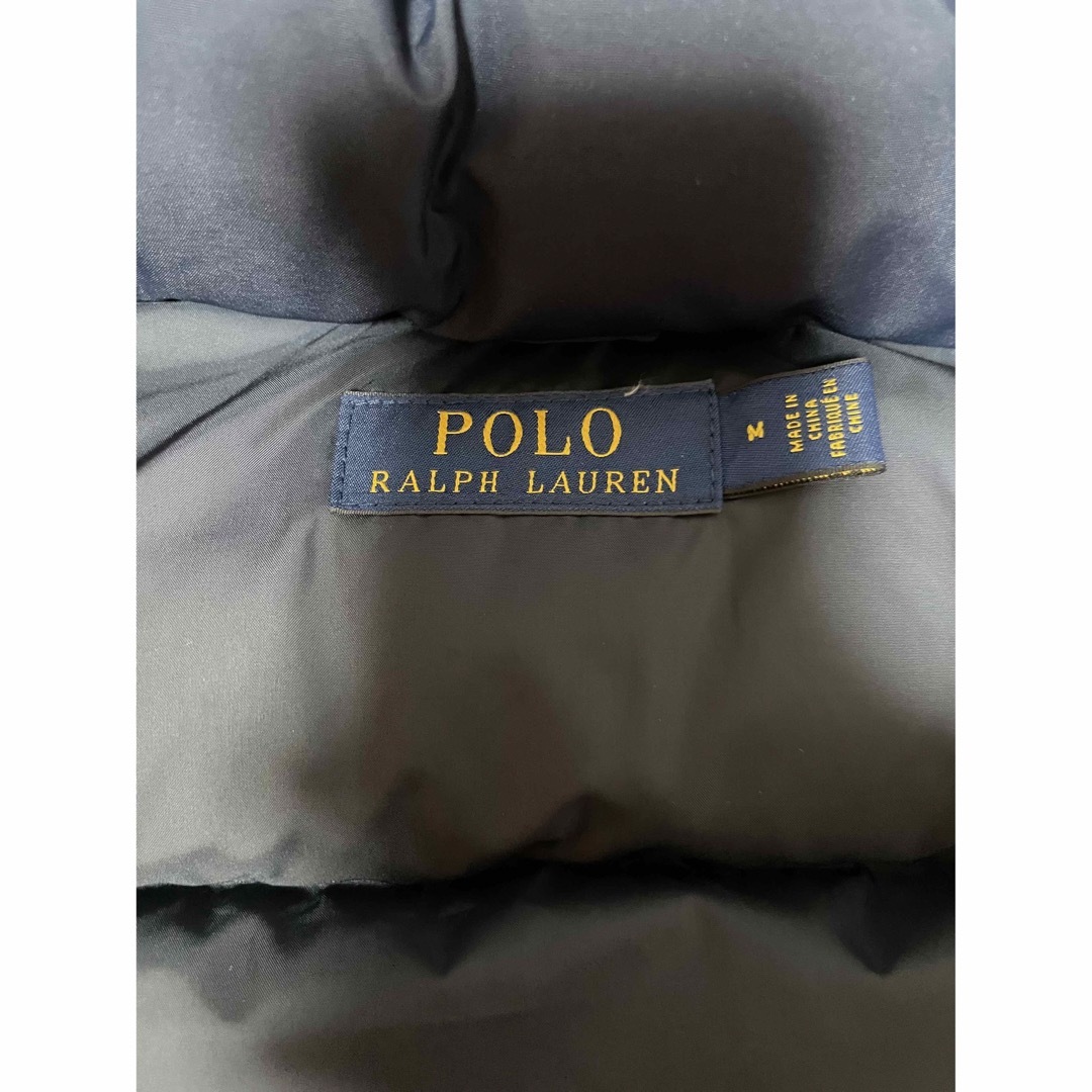 POLO RALPH LAUREN(ポロラルフローレン)の超美品　ポロラルフローレン ダウンベスト レディース　Mサイズ レディースのジャケット/アウター(ダウンベスト)の商品写真