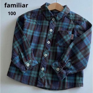 familiar お受験　完璧4点セット　100 アンサンブル　ブラウス　靴下