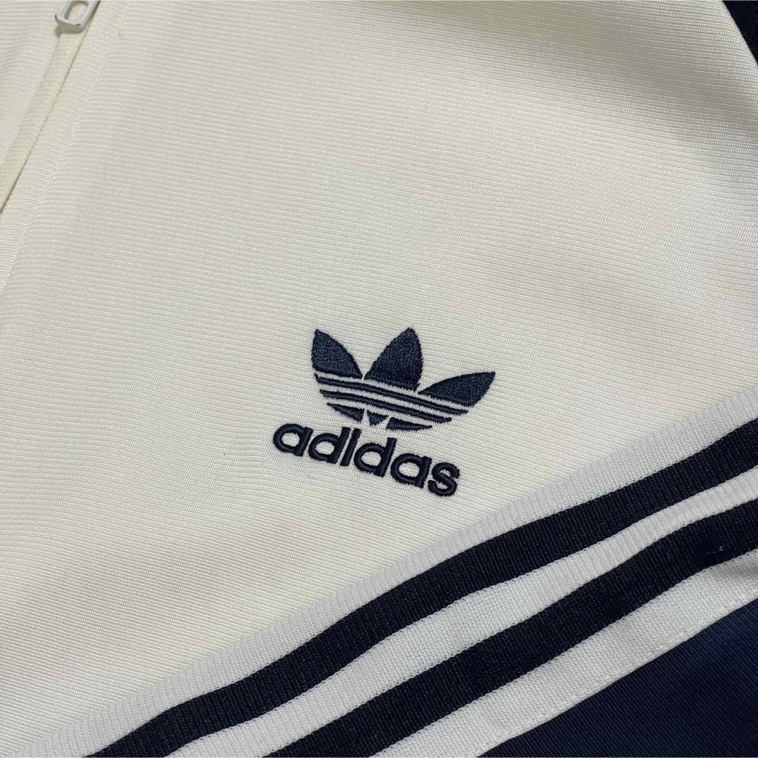 adidas(アディダス)のXL90s】アディダス刺繍トラックジャケット古着ジャージ超BIGネイビー　人気型 メンズのトップス(ジャージ)の商品写真