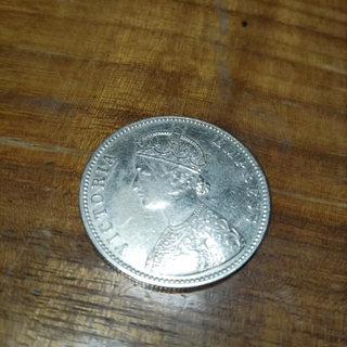 英領インド ゴシッククラウン銀貨1885年②(その他)