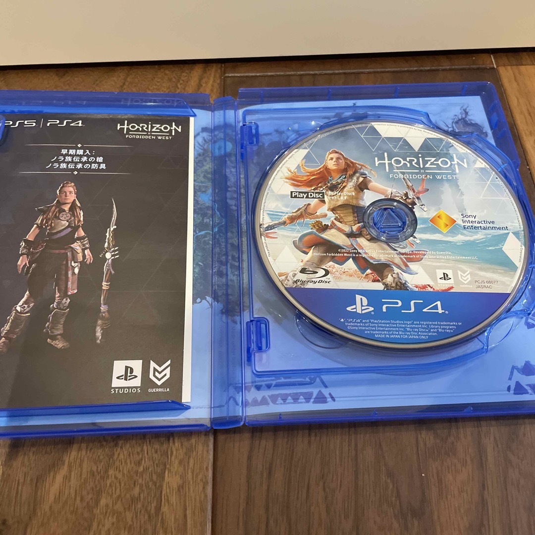 PlayStation4(プレイステーション4)のHorizon Forbidden West エンタメ/ホビーのゲームソフト/ゲーム機本体(家庭用ゲームソフト)の商品写真