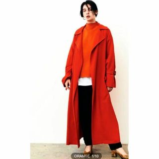 クラネ(CLANE)のCLANE クラネHERRINGBONE SUPER LONG JK　1(ロングコート)