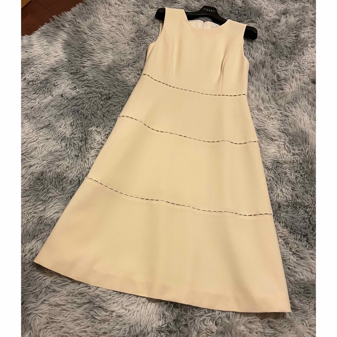 FOXEY - フォクシー★Dress"Torte"３８　ホワイト