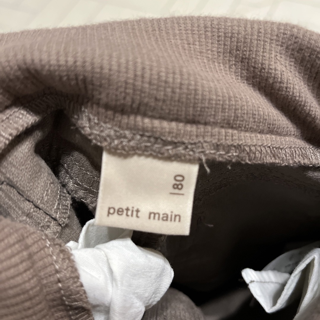 petit main(プティマイン)のプティマイン　コーデュロイパンツ キッズ/ベビー/マタニティのベビー服(~85cm)(パンツ)の商品写真