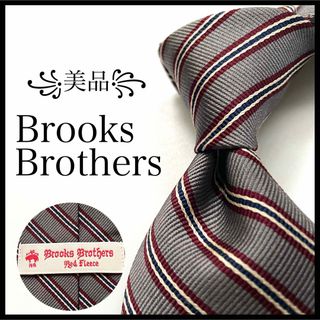 値下げ中★未使用ブラウンネクタイBROOKSBROTHERSブルックスブラザーズ