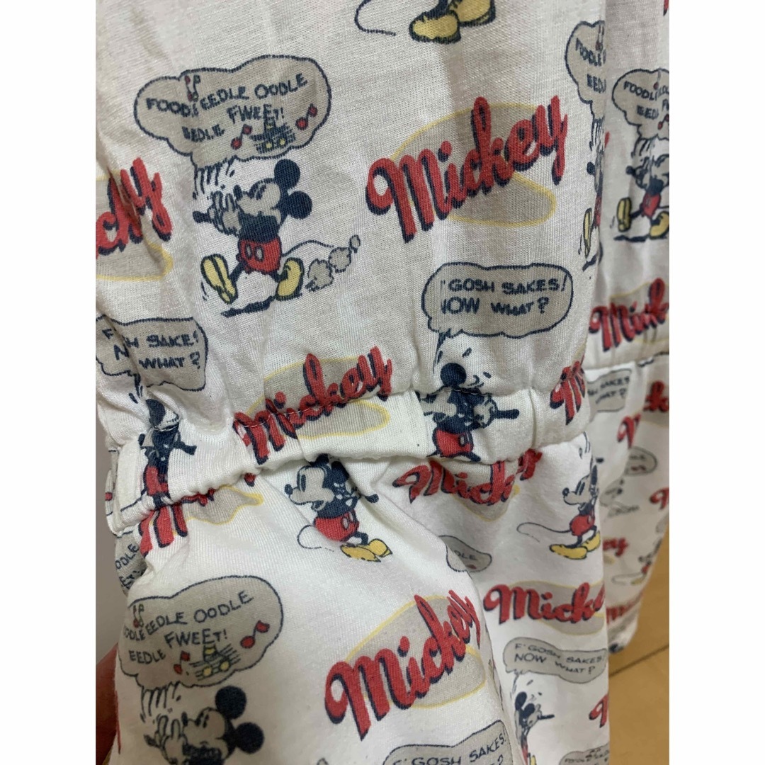 Disney(ディズニー)のミッキー　ディズニー　総柄ロンパース　ルームウェア レディースのルームウェア/パジャマ(ルームウェア)の商品写真