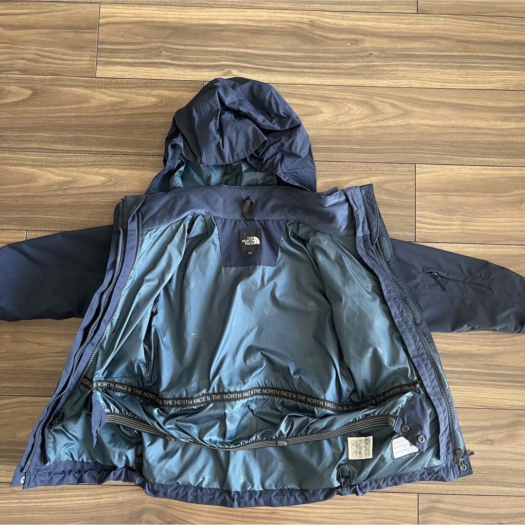 THE NORTH FACE(ザノースフェイス)のノースフェイス 3wayジャケット アウター コート 110 キッズ/ベビー/マタニティのキッズ服男の子用(90cm~)(ジャケット/上着)の商品写真