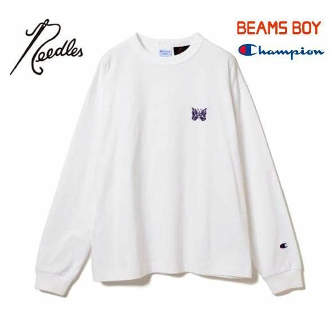 BEAMS BOY×Champion×NEEDLES 別注ロッカールームTシャツ