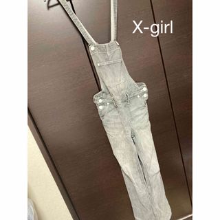 X-girl - 美品 X-girl STAR POCKET JEAN SALOPETTE⭐️の通販 by ...