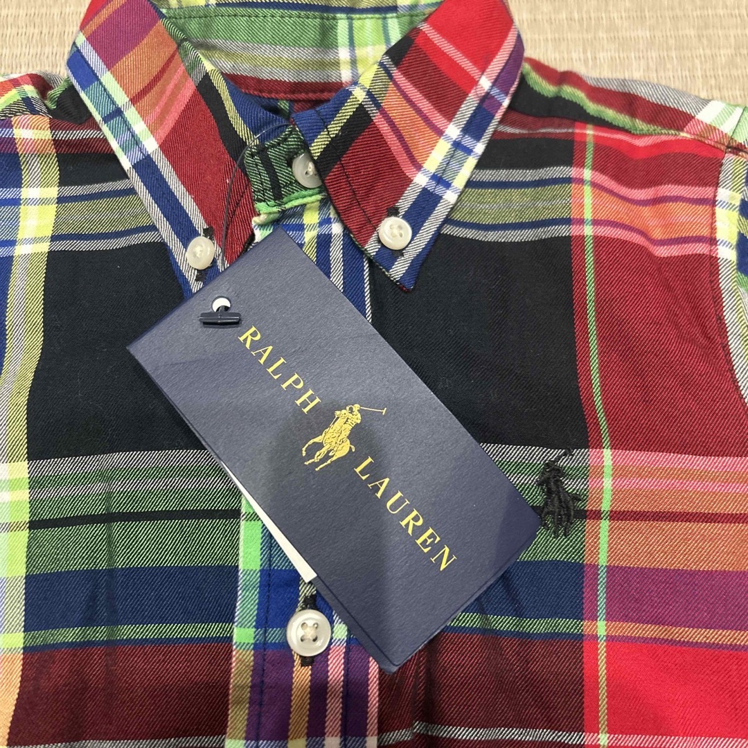POLO RALPH LAUREN(ポロラルフローレン)のラルフローレン  90センチ　ワイシャツ キッズ/ベビー/マタニティのキッズ服男の子用(90cm~)(Tシャツ/カットソー)の商品写真