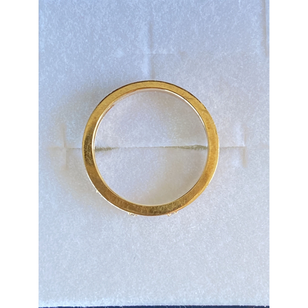 canal４℃(カナルヨンドシー)のK10 イエローゴールドダイヤモンドリング レディースのアクセサリー(リング(指輪))の商品写真