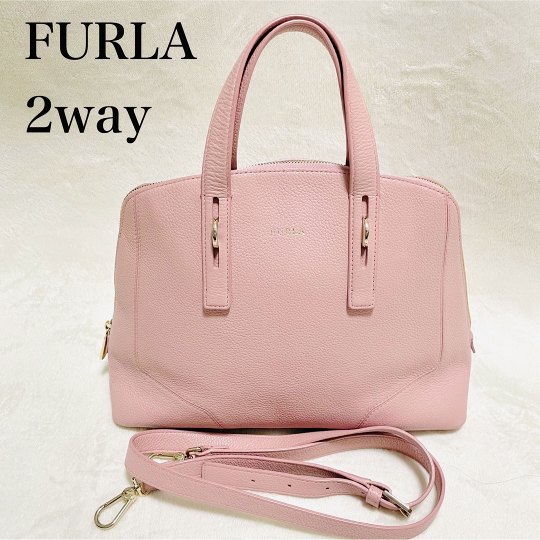 Furla - 【美品】FURLA フルラ ペルラ ショルダーバック ハンドバッグ