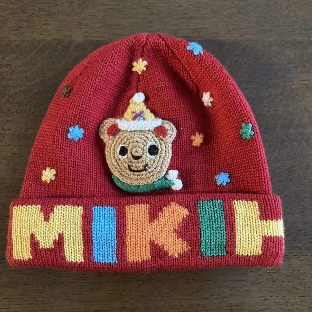 mikihouse - MIKI HOUSE ミキハウス ニット帽子 & 手袋 セットの通販