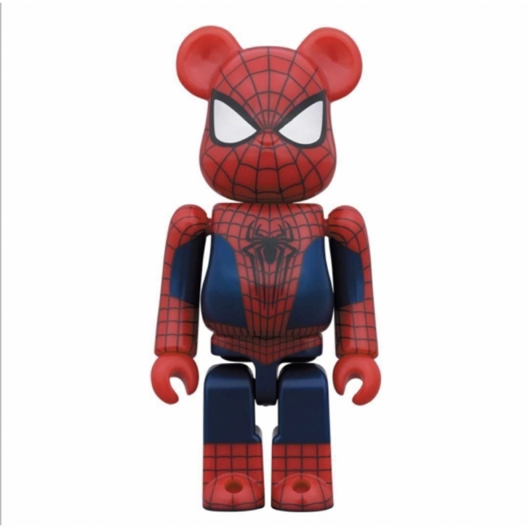 MEDICOM TOY(メディコムトイ)のBE@RBRICK THE AMAZING SPIDER-MAN 100 400 エンタメ/ホビーのフィギュア(アメコミ)の商品写真