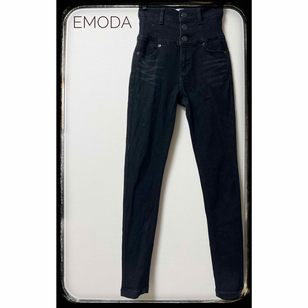 EMODA(エモダ)の【EMODA】ハイウエストスキニーパンツ レディースのパンツ(デニム/ジーンズ)の商品写真