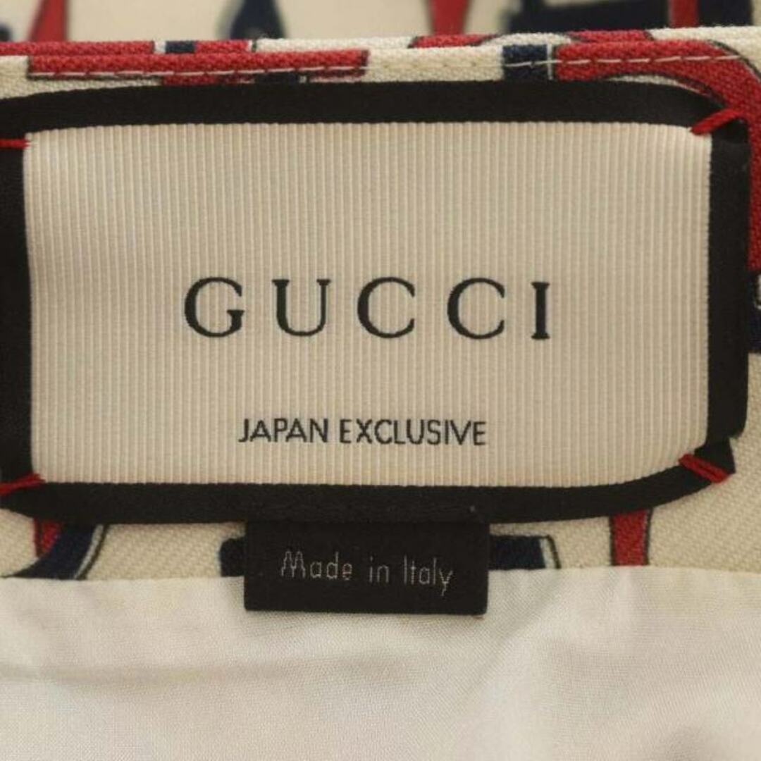 Gucci(グッチ)のグッチ 日本限定 ホースビット柄 スカート 台形スカート ひざ丈 449694 レディースのスカート(ひざ丈スカート)の商品写真