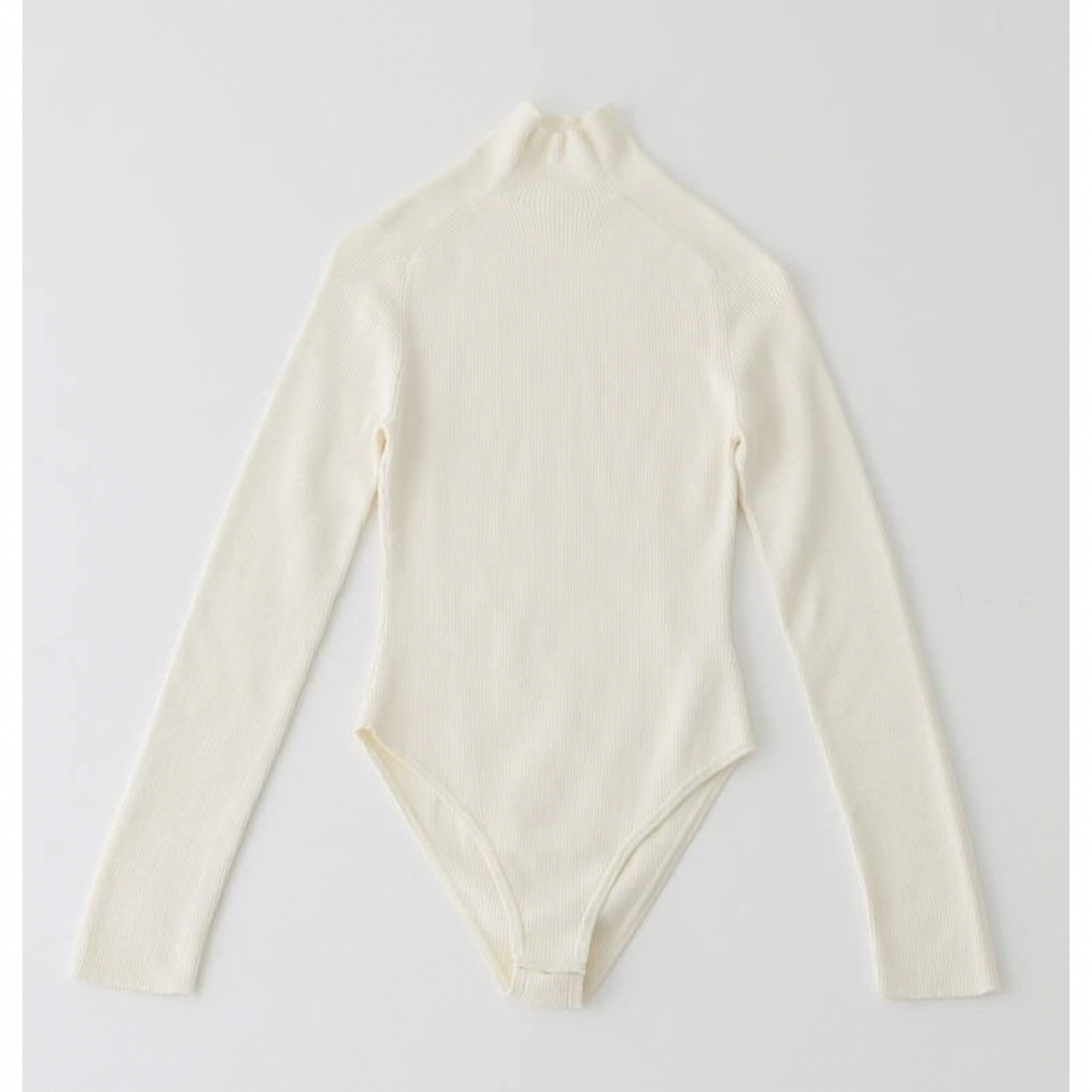 IENA(イエナ)のneemeeニーミーCOTTON RIB BODYSUIT超美品 レディースのトップス(カットソー(長袖/七分))の商品写真