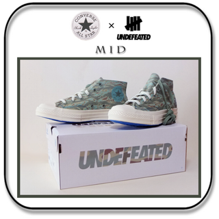 アンディフィーテッド(UNDEFEATED)の27cm： xアンディフィーテッド　2021 ct7O ミッド　UK・US8.5(スニーカー)