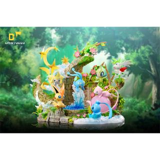 ポケモン 樹脂フィギュア ガレージキット ミュウ ジラーチの通販 ポケモン 樹脂フィギュア ガレージキット ミュウ ジラーチの通販