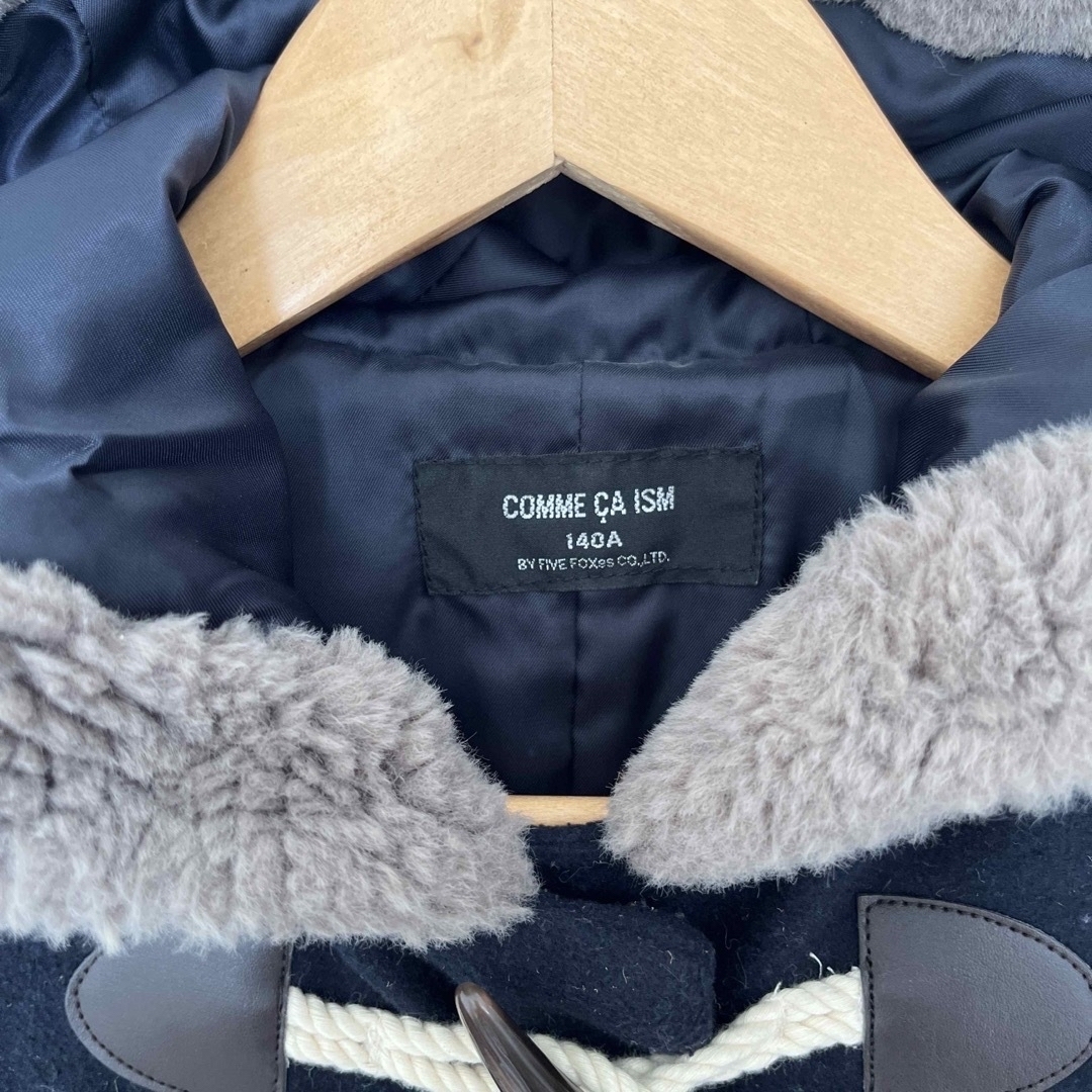 COMME CA ISM(コムサイズム)の《COMME CA ISM》ダッフルコート　サイズ140 キッズ/ベビー/マタニティのキッズ服女の子用(90cm~)(コート)の商品写真