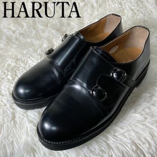 ハルタ(HARUTA)の美品 HARUTA ハルタ モンクストラップシューズ 3815 レディース 25(ローファー/革靴)