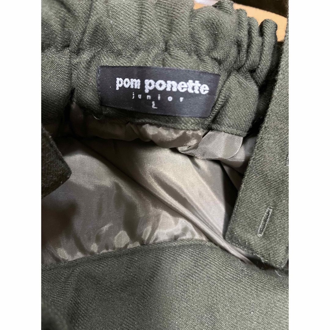 pom ponette(ポンポネット)の【美品】ポンポネットフレアスカート　女児　Ｌサイズ レディースのスカート(ひざ丈スカート)の商品写真