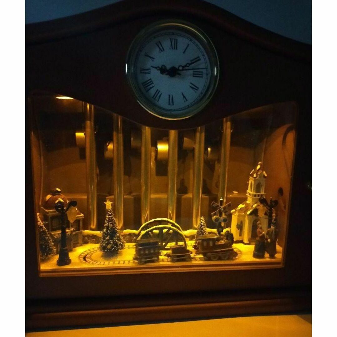 ☆美品☆ミスタークリスマス ミュージカル チャイム 時計 ☆美品☆ミスタークリスマス ミュージカル チャイム 時計