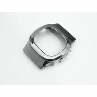 カスタムDW5600 シルバー925製カスタムベゼル 鏡面加工 ブラックの通販