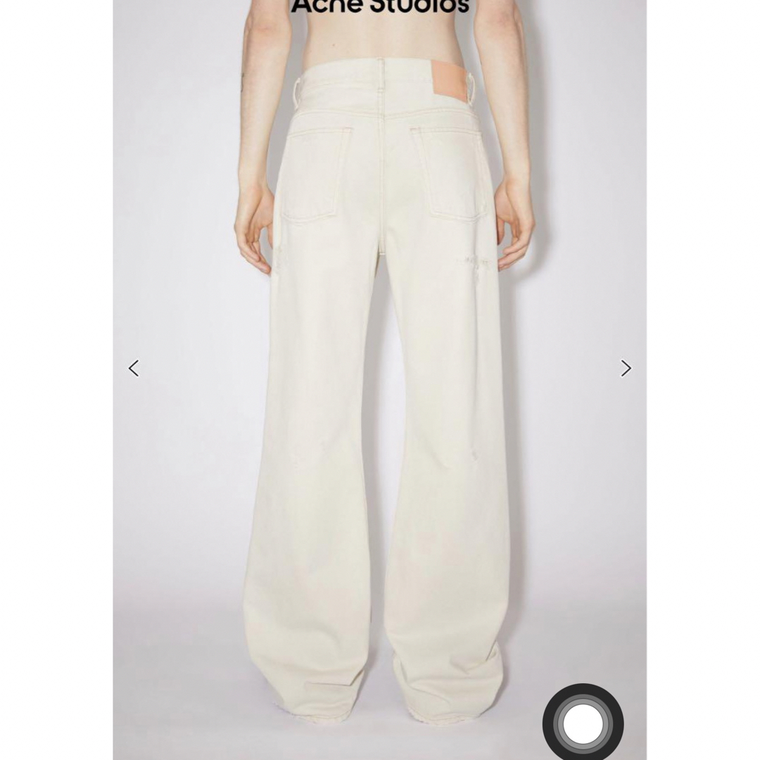 Acne Studios 2021M Split White W28L30