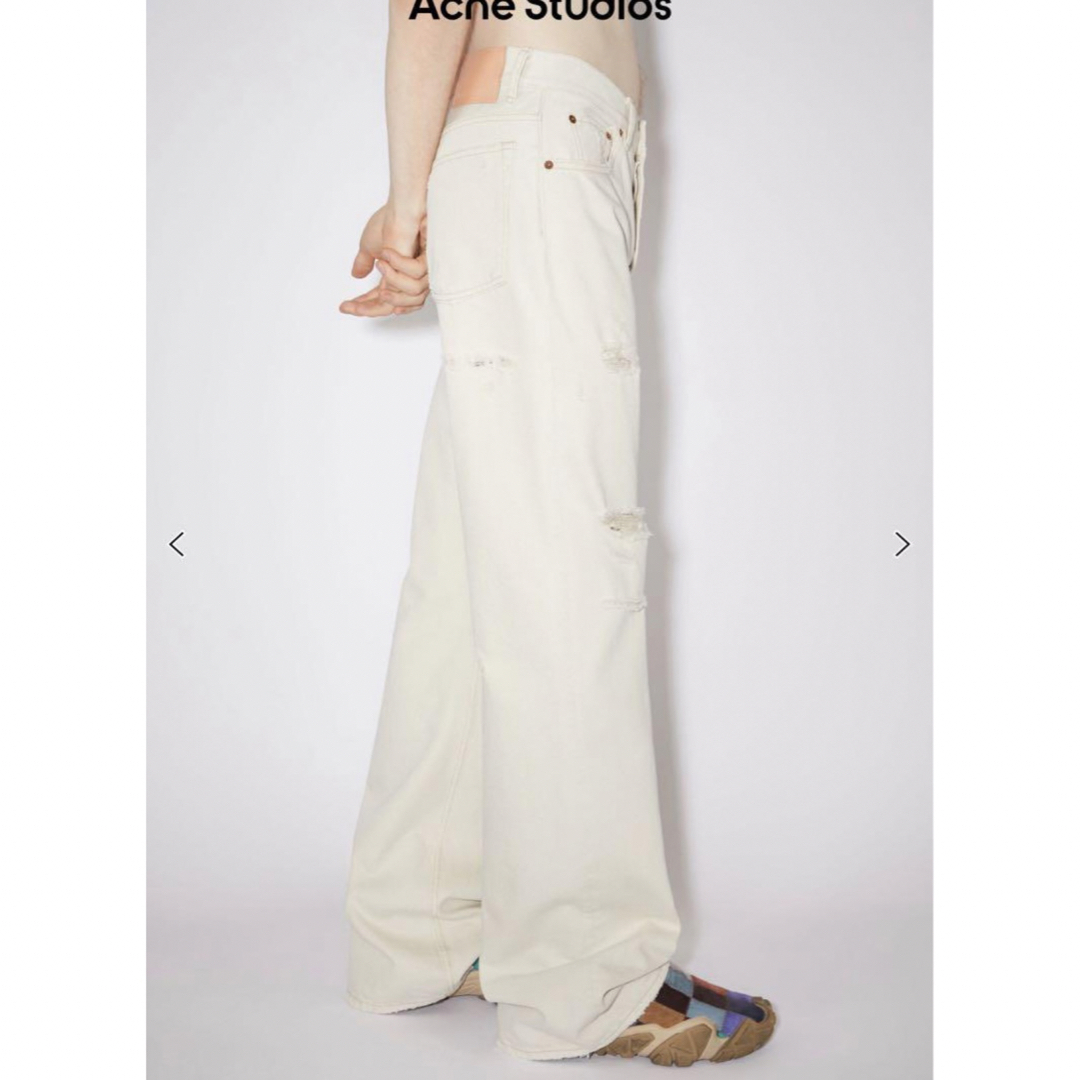 Acne Studios 2021M Split White W28L30