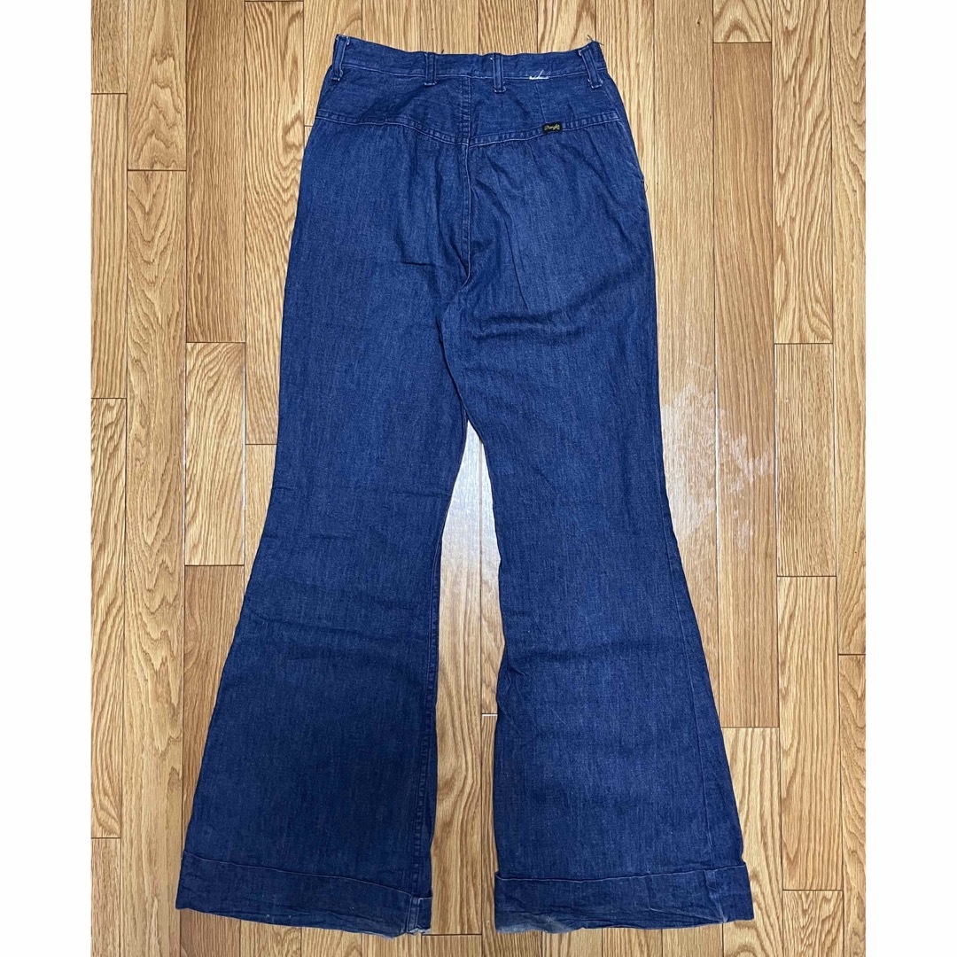 Wrangler(ラングラー)の70's VINTAGE Wrangler セーラーパンツ フレア ベルボトム メンズのパンツ(デニム/ジーンズ)の商品写真