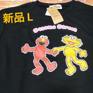 【希少品】セサミストリート ヴィンテージスウェット/L/グレー