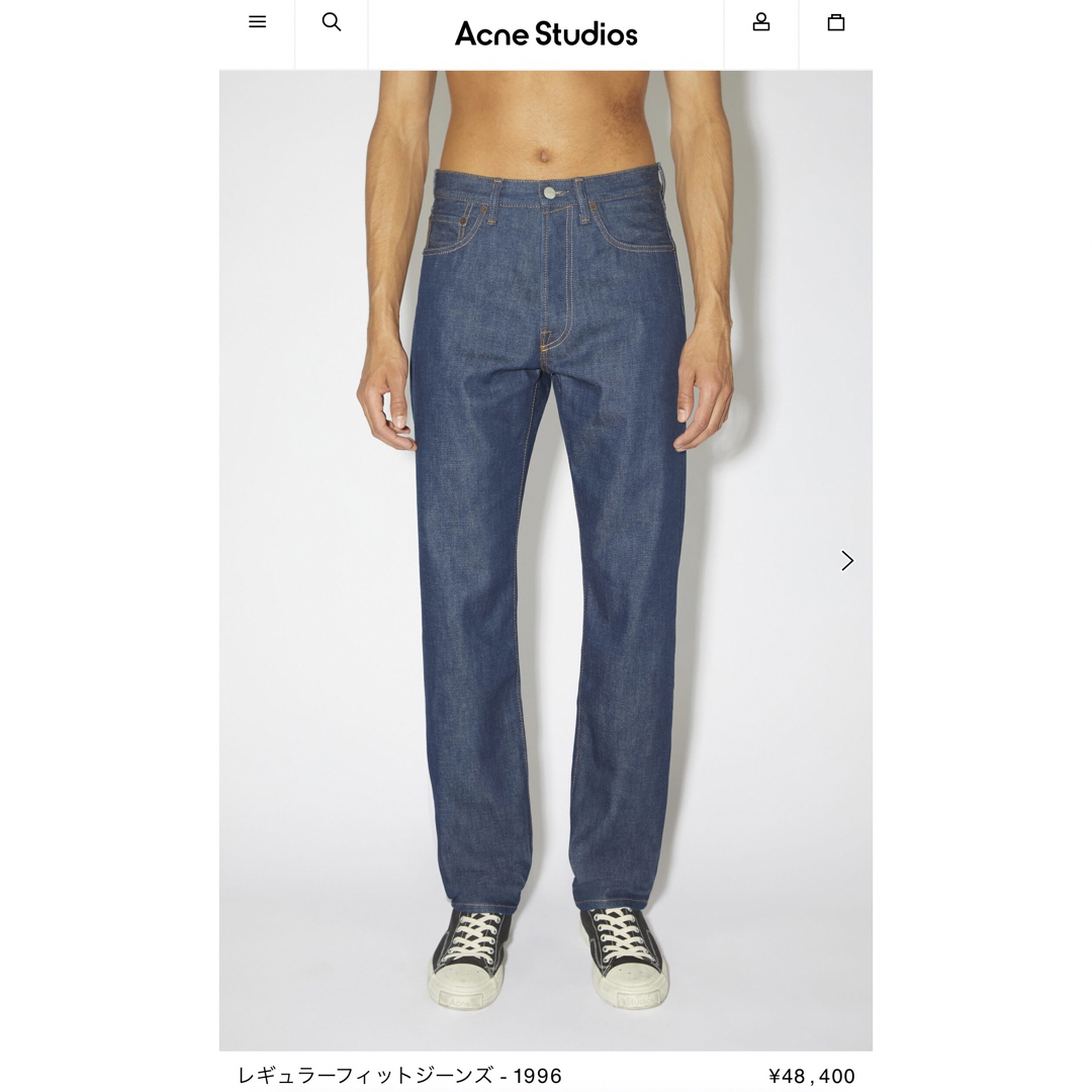 Acne Studios レギュラーフィットジーンズ 1996  W29L32