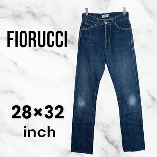 フィオルッチ(Fiorucci)の美品✨【FIORUCCI】safety jeansスキニーデニムパンツ　濃紺 L(デニム/ジーンズ)