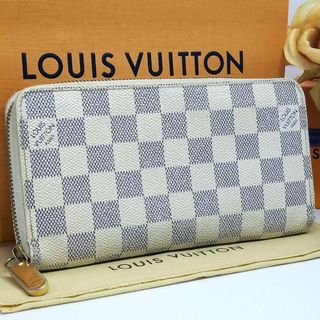 LOUIS VUITTON - ルイヴィトン ダミエ アズール ジッピーウォレット